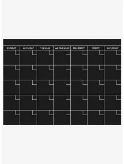 Coupon 🥰 Chalk Calendar Peel & Stick Giant Wall Decal 🎁