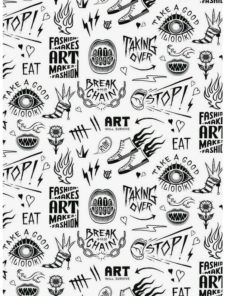 New 🎁 Disney Cruella Graffiti Peel & Stick Wallpaper 😉 1 New 🎁 Disney Cruella Graffiti Peel & Stick Wallpaper 😉