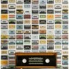 Best Sale 😀 Retro Cassette Peel & Stick Wallpaper 😀
