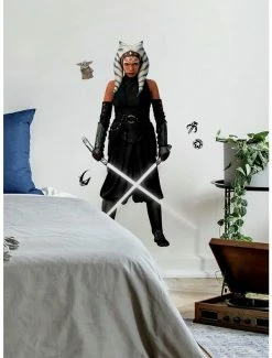 New 🤩 Star Wars Ahsoka Peel & Stick Giant Wall Decal ✨