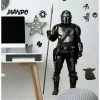 Flash Sale 🌟 Star Wars The Mandalorian In Beskar Peel & Stick Giant Wall Decal 👍