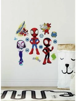 Coupon ⌛ Marvel Spider-Man and Friends Peel & Stick Wall Decals 🔔