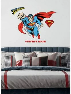 Top 10 🧨 DC Comics Superman Alphabet Peel & Stick Giant Wall Decals 🌟
