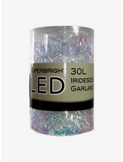 Best reviews of 🔥 Light Silver And Iridescent Tinsel Garland With Multicolor Led Lights 🛒