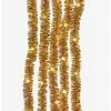 New 🤩 Light Warm White Led Gold Tinsel Cascade Light Set 🛒