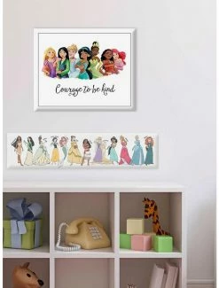 Buy 🎉 Disney Princesses Courage To Be Kind Framed Décor 😀 -Furniture Outlet Store 17073700 av3