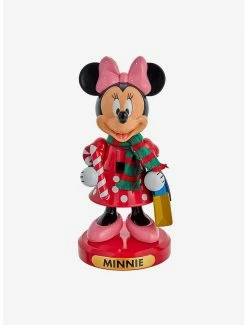New 🛒 Disney Minnie Mouse Minnie With 🍬 Candy Cane Nutcracker 💯