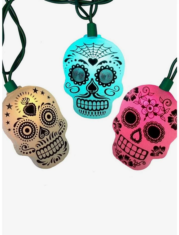 Hot Sale ๐งจ Light Color Changing Sugar Skull Light Set โญ 1 Hot Sale ๐งจ Light Color Changing Sugar Skull Light Set โญ