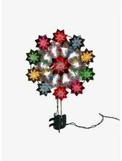 Hot Sale 😀 Light Multicolor Retro Reflector Tree Topper 💯