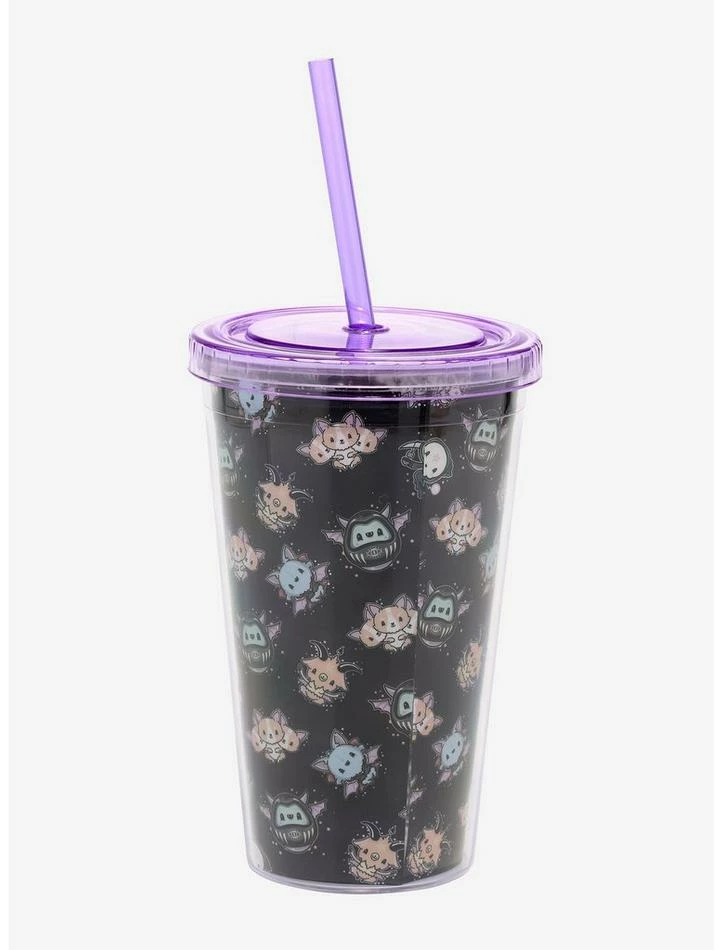 New π€© Kawaii Krypt Cryptids Acrylic Travel Cup π 2 New π€© Kawaii Krypt Cryptids Acrylic Travel Cup π - Image 2