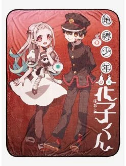 Deals 😉 Toilet-Bound Hanako-Kun Group Throw Blanket 😉