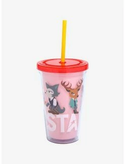 Flash Sale 😍 Beastars Chibi Group Acrylic Travel Cup 💯 -Furniture Outlet Store 17076428 av1