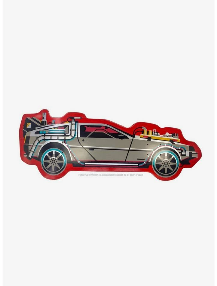 Flash Sale 😍 3DRetro Back to The Future PART III Delorean shaped Skateboard ⭐ 1 Flash Sale 😍 3DRetro Back to The Future PART III Delorean shaped Skateboard ⭐