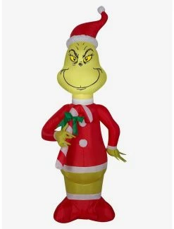 Brand new 🎁 Grinch 🍬 Candy Cane Inflatable Decor ⌛