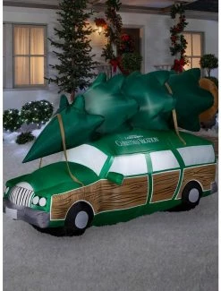Cheap 🔔 National Lampoon's ❄ Christmas Vacation Station Wagon Inflatable Decor 😀 -Furniture Outlet Store 17123593 av1