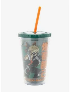 Budget 🔔 My Hero Academia Bakugo Hero Costume Acrylic Travel Cup 😉