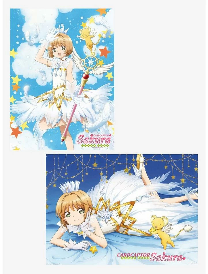 Cheapest 🔥 Cardcaptor Sakura 2 Pack Posters 🔔 1 Cheapest 🔥 Cardcaptor Sakura 2 Pack Posters 🔔