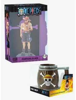 New 💯 One Piece Ace Figure And Straw Hat 3D Mug 😉 -Furniture Outlet Store 17193964 av1