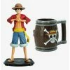 Best Sale 🤩 One Piece Luffy Figure And Straw Hat 3D Mug 😉