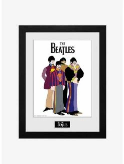 Best deal 🔥 The Beatles Yellow Submarine Group Framed Poster 🎁