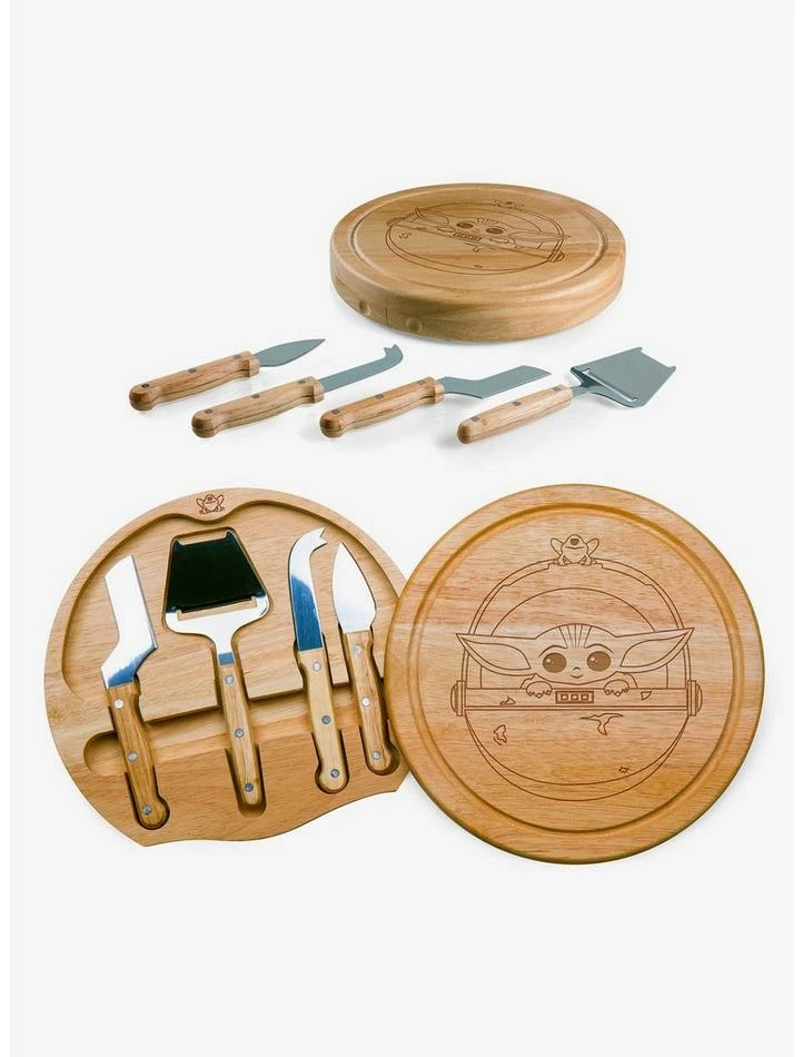 Best deal 😍 Star Wars The Mandalorian The Child Circo Cheese Board & Tools Set 😉 7 Best deal 😍 Star Wars The Mandalorian The Child Circo Cheese Board & Tools Set 😉 - Image 7