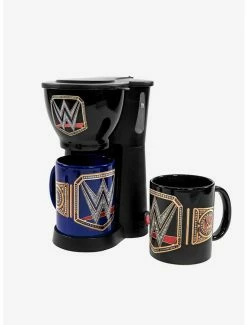 Flash Sale 😍 WWE Coffee Maker With 2 Mugs 😉