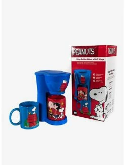 Brand new 👏 Peanuts Snoopy Woodstock And Friends Two Mug Coffee Maker 👍 8 Brand new 👏 Peanuts Snoopy Woodstock And Friends Two Mug Coffee Maker 👍 -Furniture Outlet Store 17392162 av3