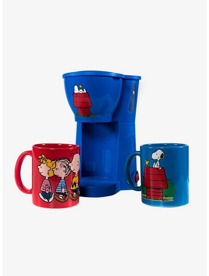 Brand new 👏 Peanuts Snoopy Woodstock And Friends Two Mug Coffee Maker 👍 5 Brand new 👏 Peanuts Snoopy Woodstock And Friends Two Mug Coffee Maker 👍 - Image 5