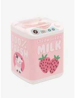 New 😉 Strawberry Milk Makeup Sponge Washing Machine 👏