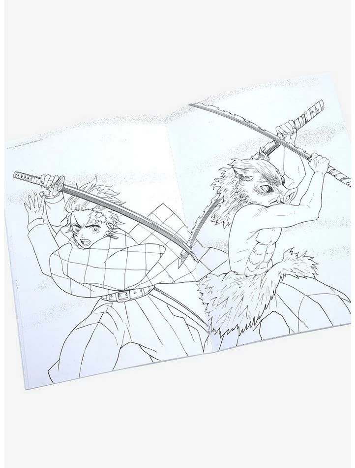 Promo π― Demon Slayer: Kimetsu No Yaiba The Official Coloring Book β 2 Promo π― Demon Slayer: Kimetsu No Yaiba The Official Coloring Book β - Image 2