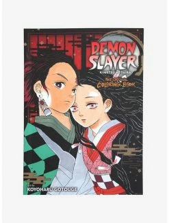 Promo 💯 Demon Slayer: Kimetsu No Yaiba The Official Coloring Book ⌛