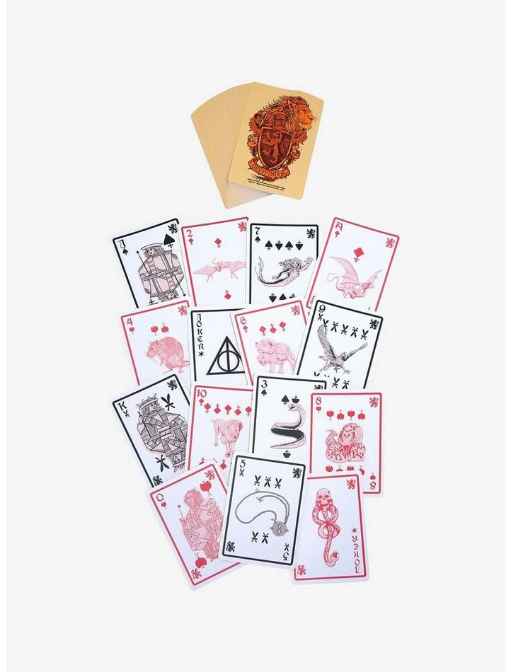 Best Sale π€© Harry Potter Gryffindor Playing Cards π 2 Best Sale π€© Harry Potter Gryffindor Playing Cards π - Image 2