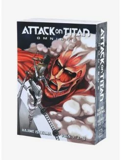 Cheapest 👏 Attack On Titan Volumes 1 - 3 Omnibus Manga 🔔