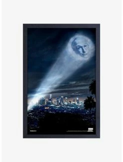 Top 10 ✨ Curb Your Enthusiasm Bat Signal Framed Wood Wall Art 😍