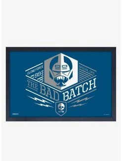 Best Pirce ❤️ Star Wars The Bad Batch Special Ops Framed Wood Wall Art 😉