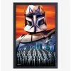 Coupon 😍 Star Wars The Clone Wars Army of Clones Framed Wood Wall Art 👏