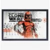 Hot Sale 🌟 Star Wars The Clone Wars Grunge Framed Wood Wall Art 😉