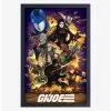 Cheapest ⌛ G.I. Joe Movie Poster Framed Wood Wall Art ❤️