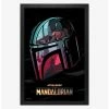 Coupon ❤️ Star Wars The Mandalorian Helmet Scenes Framed Wood Wall Art ✔️