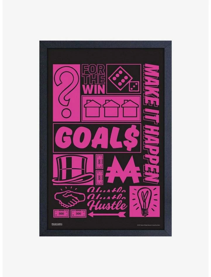 Best deal 👏 Monopoly Goals Framed Wood Wall Art 😉 1 Best deal 👏 Monopoly Goals Framed Wood Wall Art 😉