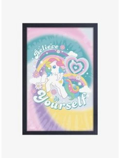 Promo ⭐ My Little Pony Believe Framed Wood Wall Art 🤩