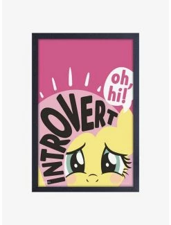 Coupon ✔️ My Little Pony Introvert Framed Wood Wall Art 🤩