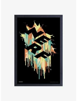 Wholesale 😍 Nerf Logo Melt Framed Wood Wall Art 🎉