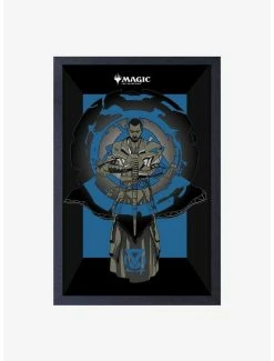 Hot Sale 🌟 Magic The Gathering Teferi Framed Wood Wall Art 🧨