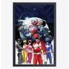 Coupon 🌟 Mighty Morphin Power Rangers Space Framed Wood Wall Art ✨