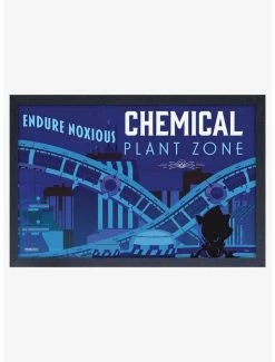 Discount ⭐ Sonic the Hedgehog Endure Noxious Framed Wood Wall Art 🛒