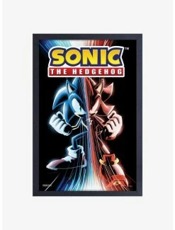 Outlet ⌛ Sonic the Hedgehog Game Over Framed Wood Wall Art ✨