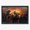 Budget ❤️ Star Wars Book of Boba Fett Seated Framed Wood Wall Art 🤩
