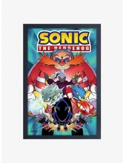 Cheapest 😉 Sonic the Hedgehog Lamar Walls Framed Wood Wall Art 🎉