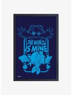 Cheap 👏 Sonic the Hedgehog World is Mine Framed Wood Wall Art 🥰